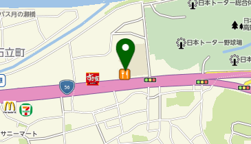 ジョイフル 土佐道路店の地図画像
