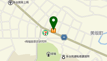 ジョイフル 多治見美坂町店の地図画像