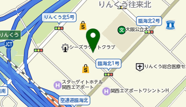 ジョイフル りんくうタウン店の地図画像