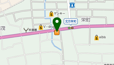ジョイフル 岐阜北方店の地図画像