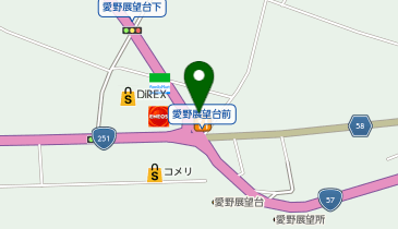 ジョイフル 長崎愛野店の地図画像