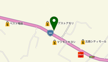 ジョイフル 長崎五島店の地図画像
