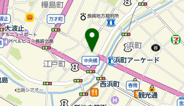 ジョイフル 長崎築町店の地図画像