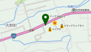 ジョイフル 佐世保矢峰店の地図画像