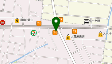 ジョイフル 新保店の地図画像