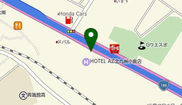 ジョイフル 小倉店の地図画像