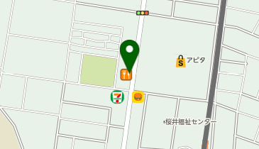 ジョイフル 安城桜井店の地図画像
