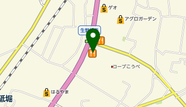 ジョイフル 砥堀店の地図画像