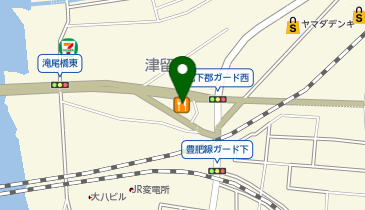 ジョイフル 下郡店の地図画像