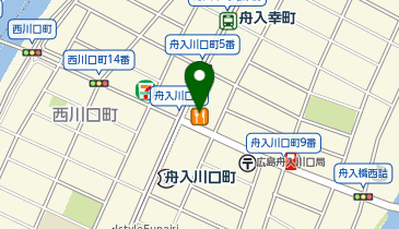 ジョイフル 舟入店の地図画像