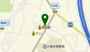 ジョイフル 久留米御井町店※1月21日(水)深夜0:00-朝9:00は臨時休業の地図画像