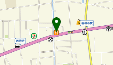 ジョイフル 善導寺店※1月16日(金)深夜0:00-朝9:00は臨時休業の地図画像