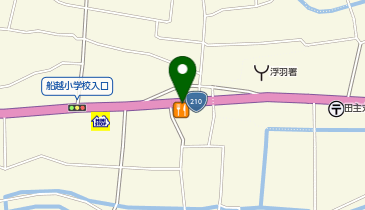 ジョイフル 田主丸店の地図画像