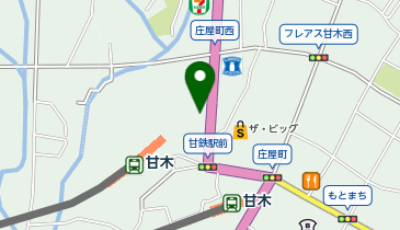 ジョイフル 甘木駅前店の地図画像