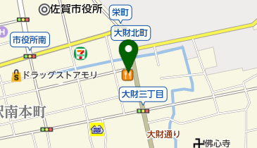 ジョイフル 佐賀店の地図画像