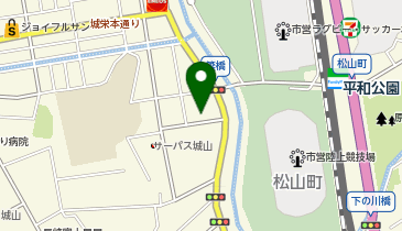 ジョイフル 長崎城山店の地図画像