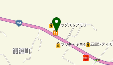 ジョイフル 長崎五島店の地図画像