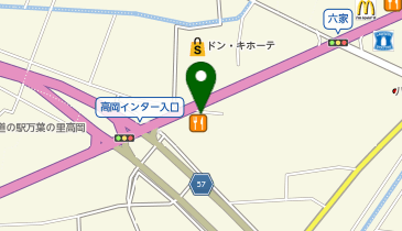 ジョイフル 高岡インター店の地図画像