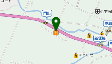 ジョイフル 大分玖珠店※12月25日(木)朝5:00-朝9:00は臨時休業の地図画像