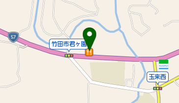 ジョイフル 大分竹田店の地図画像