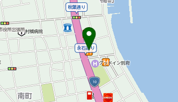 ジョイフル 別府店※2月19日(木)朝5:00-朝9:00は臨時休業の地図画像