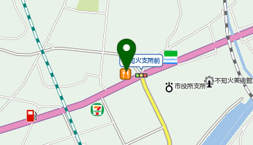 ジョイフル 熊本不知火店※2月13日(金)深夜0:00-朝9:00は臨時休業の地図画像