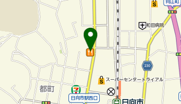 ジョイフル 日向都町店の地図画像