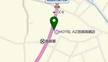 ジョイフル 高鍋店の地図画像