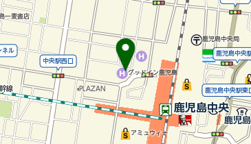 ジョイフル 鹿児島中央店※1月9日(金)深夜0:05-深夜3:00は臨時休業の地図画像