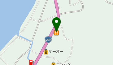 ジョイフル 鹿児島大根占店の地図画像