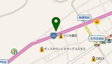 ジョイフル 鹿児島志布志店の地図画像