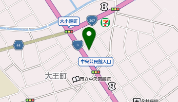ジョイフル 川内大小路店の地図画像