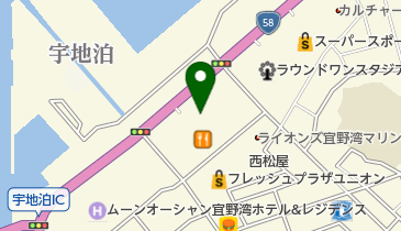 ジョイフル 宜野湾コンベンションシティ店の地図画像