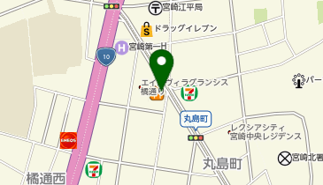 ジョイフル 宮崎店の地図画像