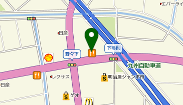 ジョイフル 東合川店の地図画像