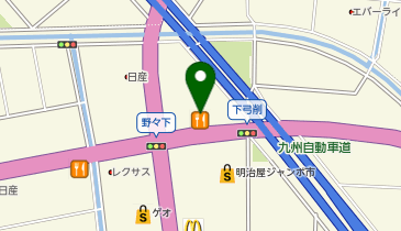 ジョイフル 東合川店の地図画像