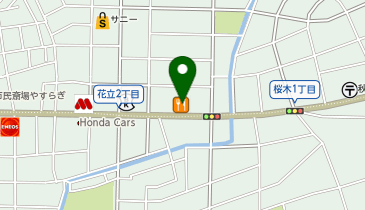 ジョイフル 秋津店の地図画像