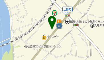 ジョイフル 丸亀店の地図画像