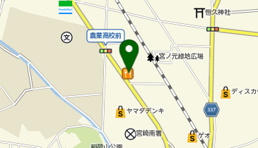 ジョイフル 恒久店の地図画像