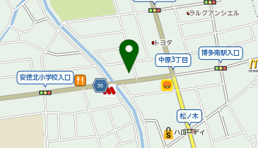 ジョイフル 那珂川の地図画像