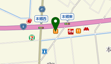 ジョイフル 呉羽店の地図画像