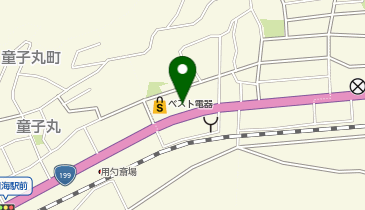 ジョイフル 若松店の地図画像