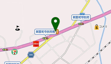 ジョイフル 新富店の地図画像