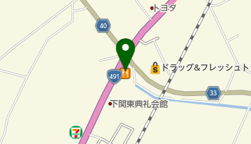 ジョイフル 下関清末店の地図画像