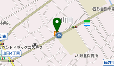 ジョイフル 福岡大野城店※1月22日(木)深夜4:00-朝8:00は臨時休業の地図画像