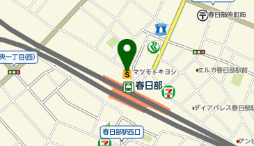 マツモトキヨシ 春日部東口店の地図画像