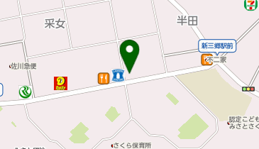 ドラッグストア マツモトキヨシ 新三郷店の地図画像