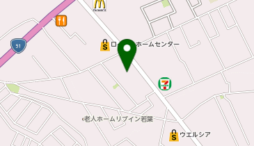 ドラッグストア マツモトキヨシ 千葉若松町店の地図画像