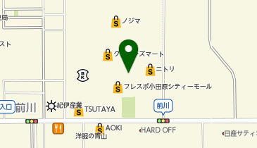 ドラッグストア マツモトキヨシ 小田原シティモール店の地図画像