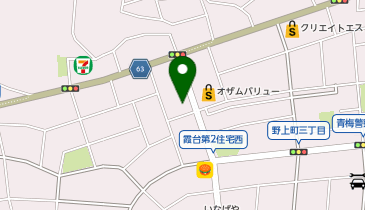 ドラッグストア マツモトキヨシ 青梅野上店の地図画像